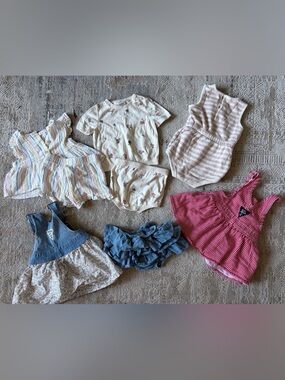 Girl clothes summer set/lot - 6-9 and 9mo